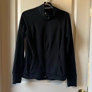 All in Motion black zip up jacket, size medium
